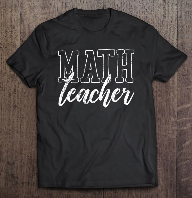 

Футболка мужская хлопковая, винтажная тенниска оверсайз с математическим принтом, подарок учителю