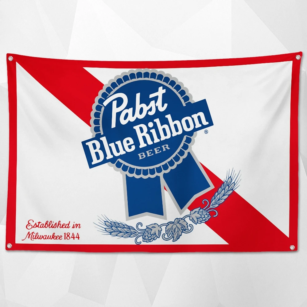 

Vintage Beer Day Poster Tapestry Personalized Party Flag Funny Banner for College Dorm Room Tailgates Parties Man Cave Party D4