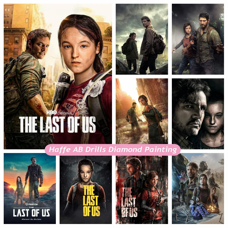 

The Last Of Us TV Show 5d Diamond Painting AB Drill Kits Bella Ramsey Art Mosaic Cross Stitch Handmade Gift Home Decor