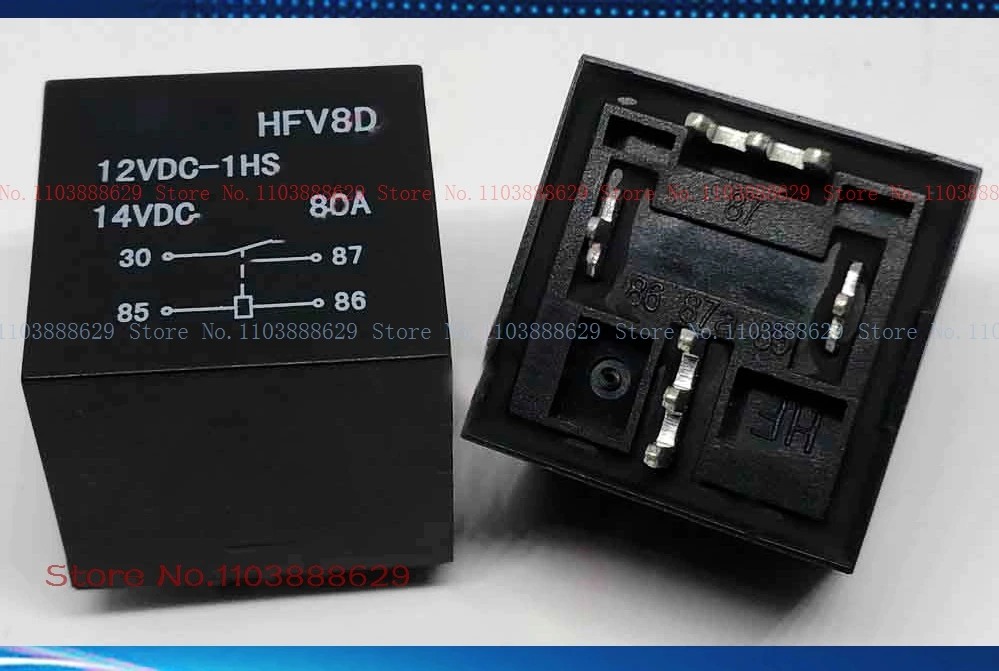 HFV8D 12VDC-1HS-80A HFV8DT 12VDC-1HS-100A V7-1A