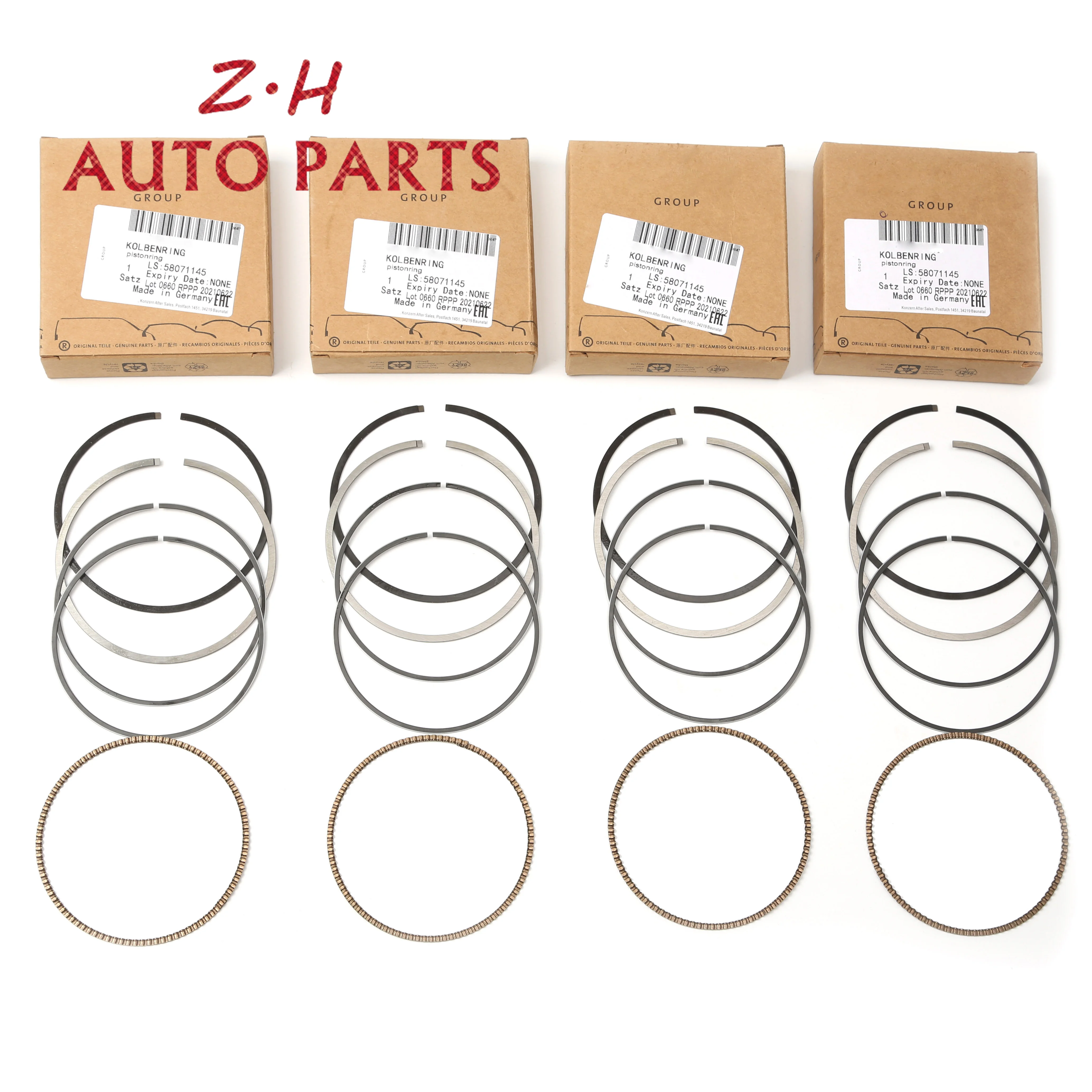 

New Engine Piston Rings For Volkswagen Golf Jetta Passat 2.0T Tiguan Audi A3 A4 Q5 Skoda Octavia Seat Leon 06J198151B 06H198151G