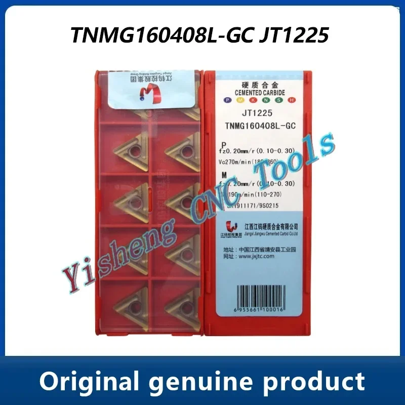 Фото Режущие инструменты JXTC TNMG TNMG160404L-GC TNMG160408L-GC JT1025 JT4025 JT1225 JT4125 JT4225 Треугольная токарная обработка с ЧПУ Металлообработка №3