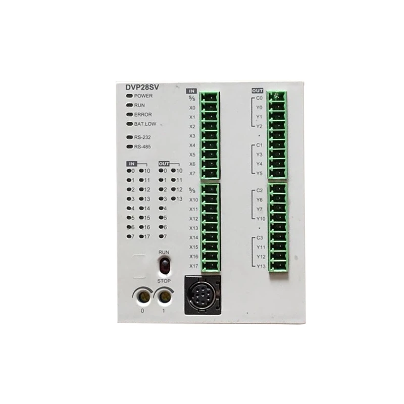

DVP28SV11R2 DVP28SV11T2 DVP28SV11S2 delta plc programmable controller delta plc 16DI 12DO transistor relay 24VDC
