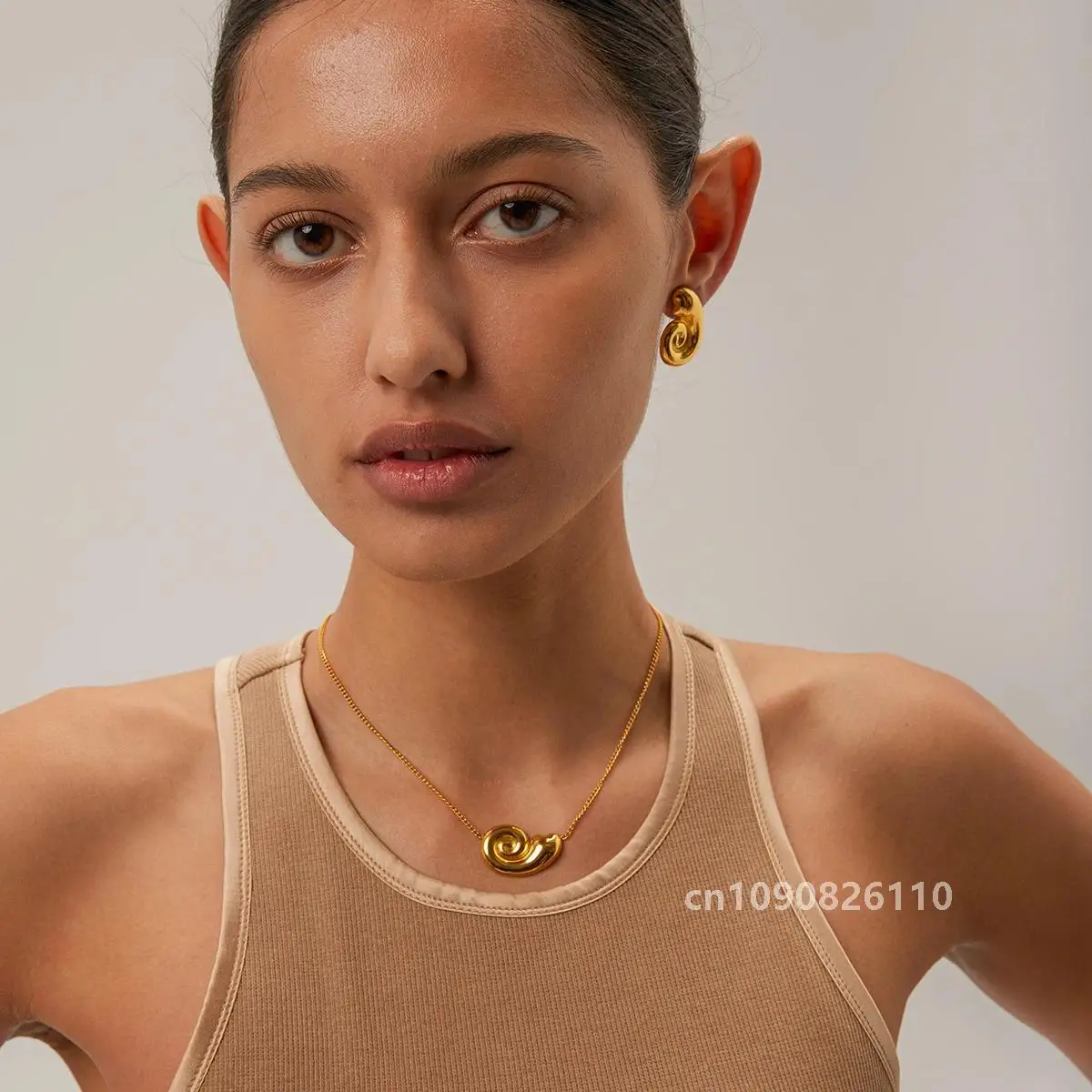 Youthway летнее круглое шикарное ожерелье с подвеской из натуральной ракушки