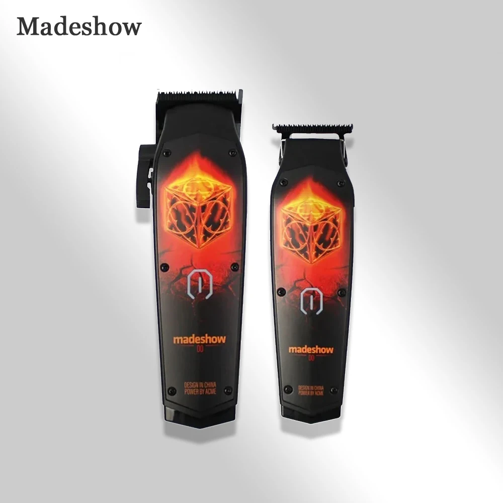 Новинка 2024 D0C D0T MadeShow (M10 + M11) Профессиональный мужской триммер для волос с