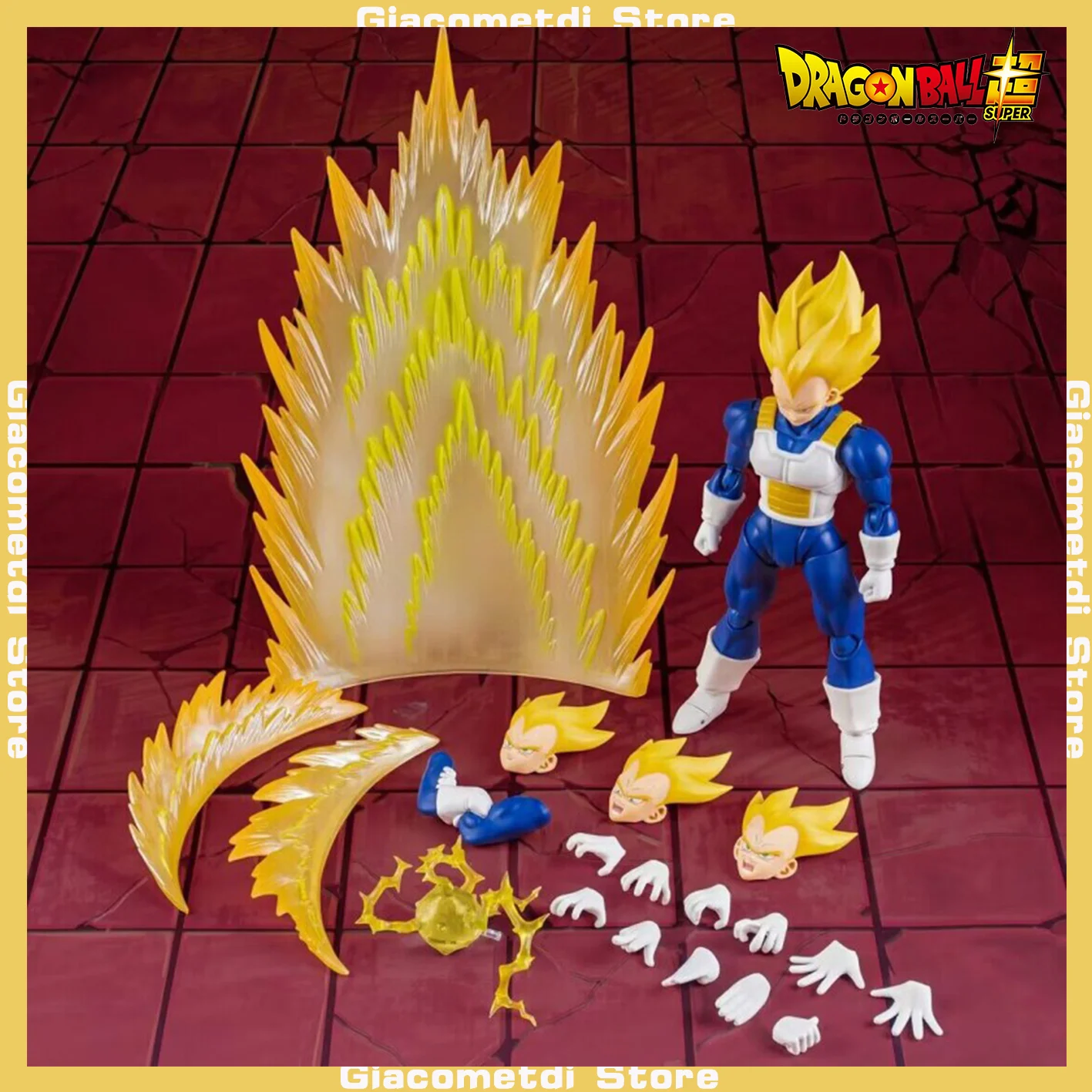 

Экшн-фигурка из м/ф «Супер сайян Вегета», 6 дюймов