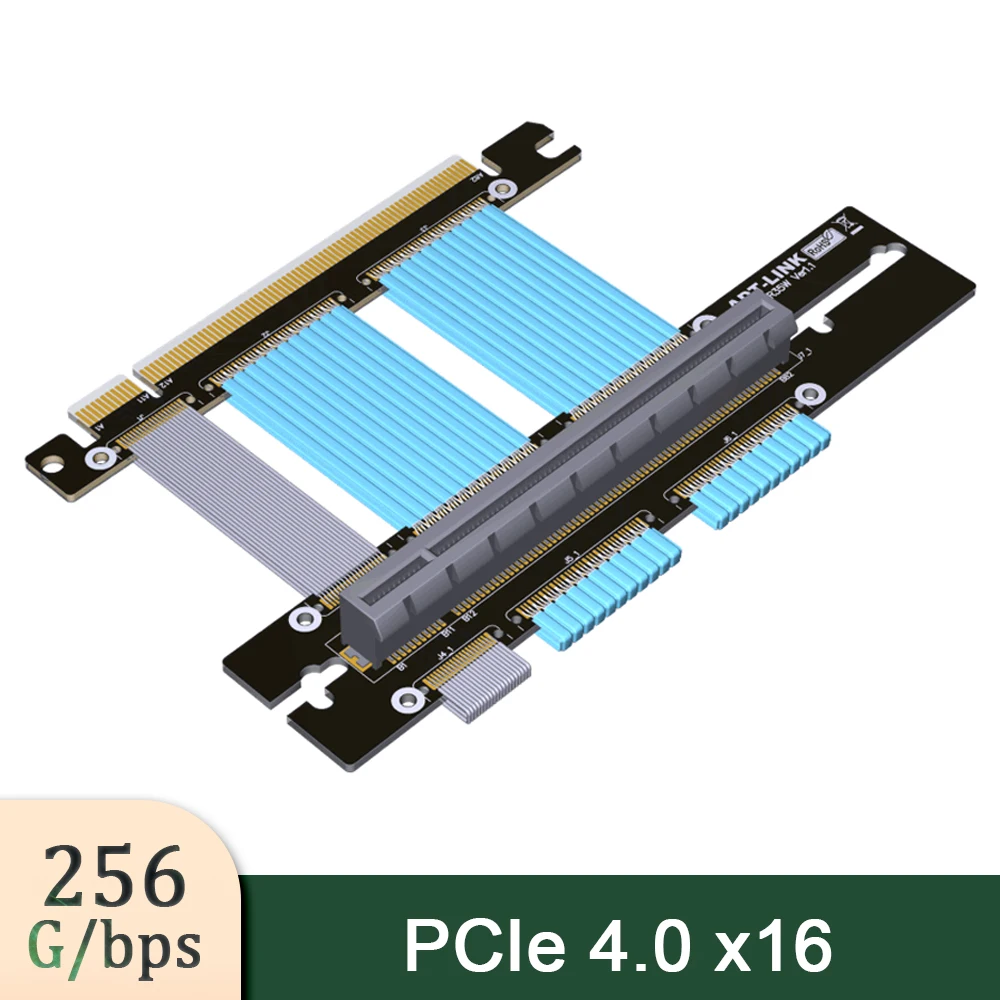 Компьютерная видеокарта PCI Express 16x PCIe 4,0 3,0, разъем PCI-E x16, переходник расширения кабеля для ASUS RS200 ROG Strix