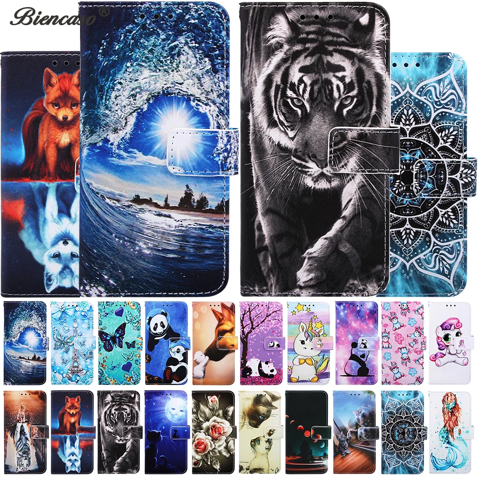 

For Samsung Galaxy S8 S9 S10 S10e S20 FE S21 Plus S22 Ultra A03S A04S A04 A13 A23 A52 A53 A73 M13 Leather Book Wallet Case Cover