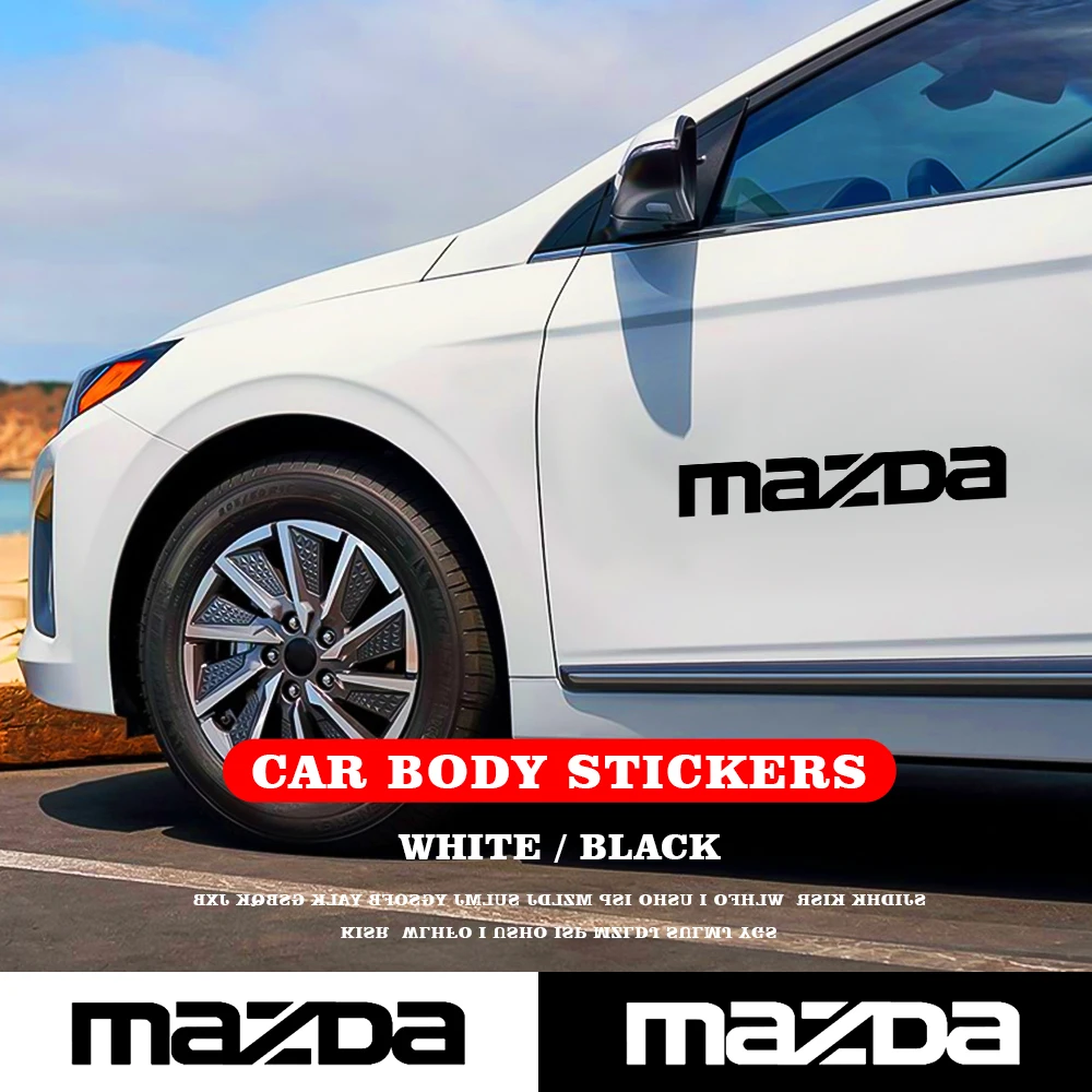 

Car Big Letter Sticker Decoration Decals Front Rear Windshield Sticker For Mazda Atenza Axela 2 3 5 6 323 626 RX8 CX6 CX-5 CX4 M