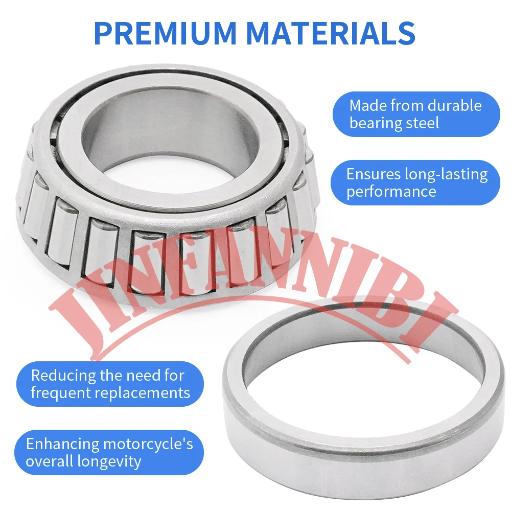 1-дюймовый комплект пылезащитных уплотнений для подшипника вилки и шеи Harley # 48300-60