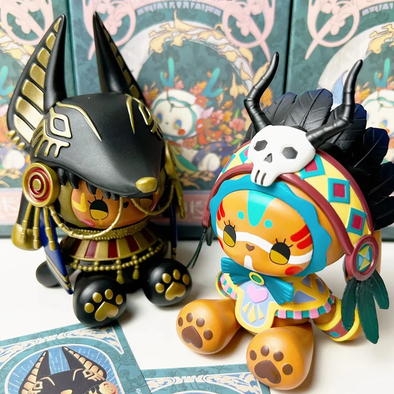 Emma Cute Blind Box Фигурка ПВХ Сюрприз Длинная река Серия секретного лесного времени