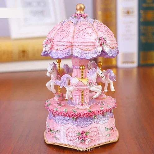 

Музыкальная светодиодная карусель из канифоли