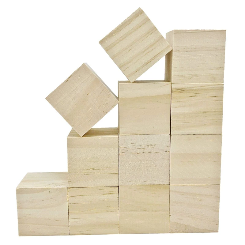 

12Pcs Basswood Carving Wood Untreated Carving Blocks Wooden Blocks Carving Blanks Balsa Wood For DIY Carving For Crafts