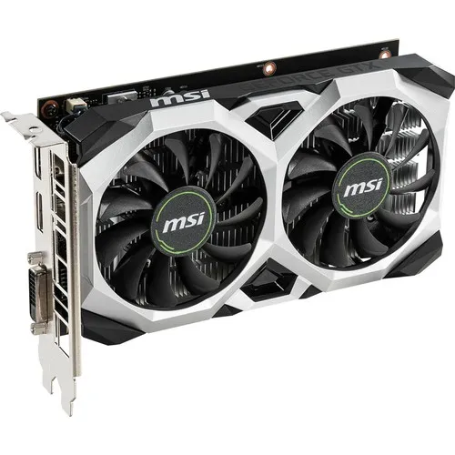 MSI VGA GeForce GTX 1650 Ventus XS 4GB OC 128Bit GDDR5 DX(12) PCI-E 3.0 Graphics Card (GeForce GTX 1650 VENTUS XS 4G)