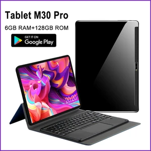 Global Version M30 Pro Tablet 10 Inch Android 10 6GB RAM 128GB ROM Tablets Deca Core Dual SIM 4G Net in India