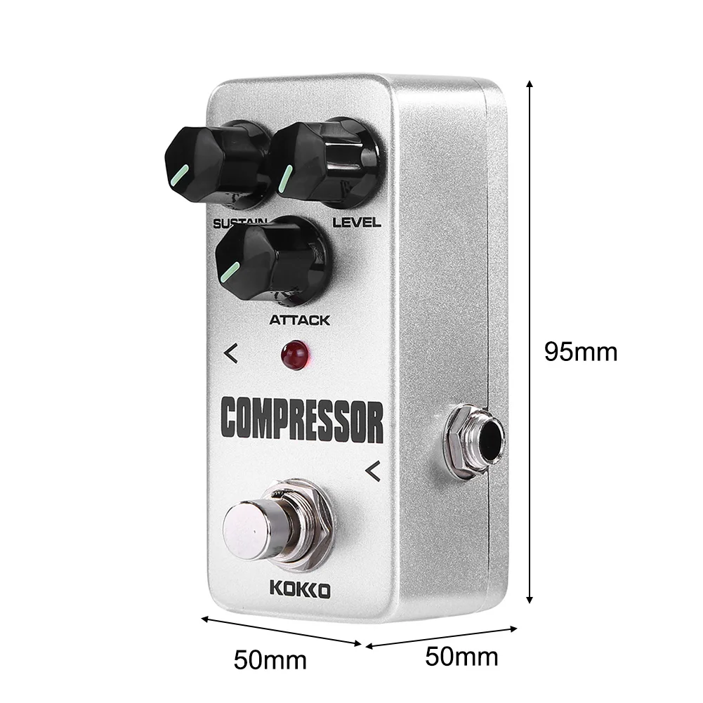 Педаль для гитарных эффектов KOKKO электрогитара эквалайзер гитары компрессионный