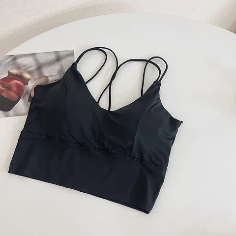 Женские спортивные топы из полиэстера