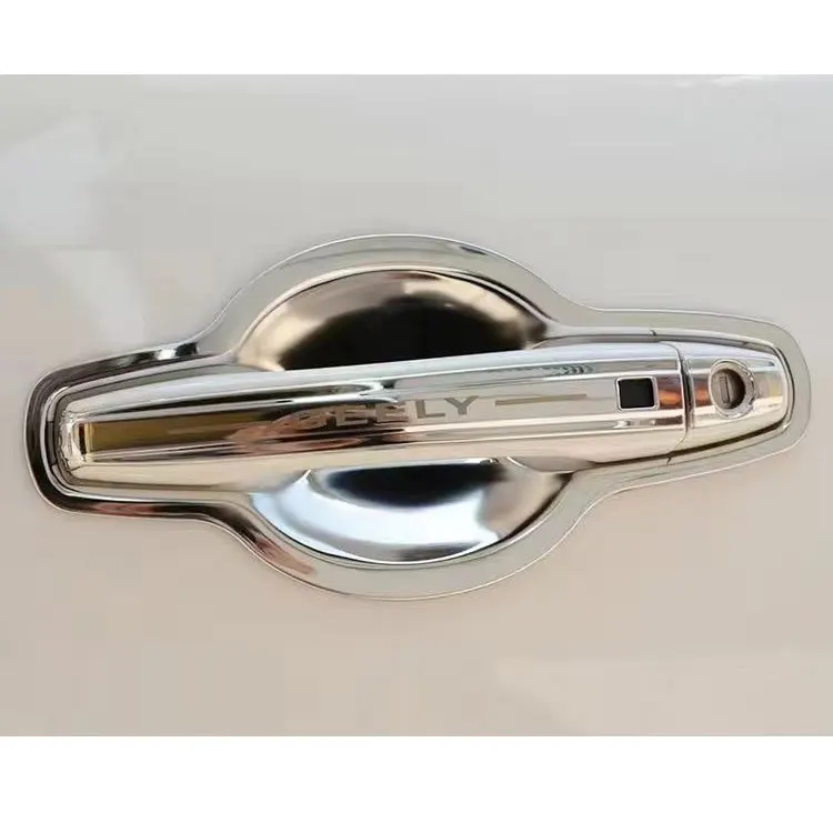 car exterior door handle bowl trims decoration for geely yuanjing X6 livan 2016 2017 2018 2019 2020 accessories auto kit