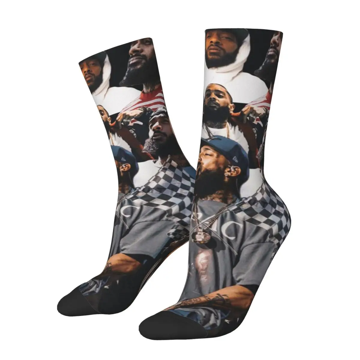 Носки N-Nipsey мужские/женские музыкальные полиэстер повседневные носки в стиле