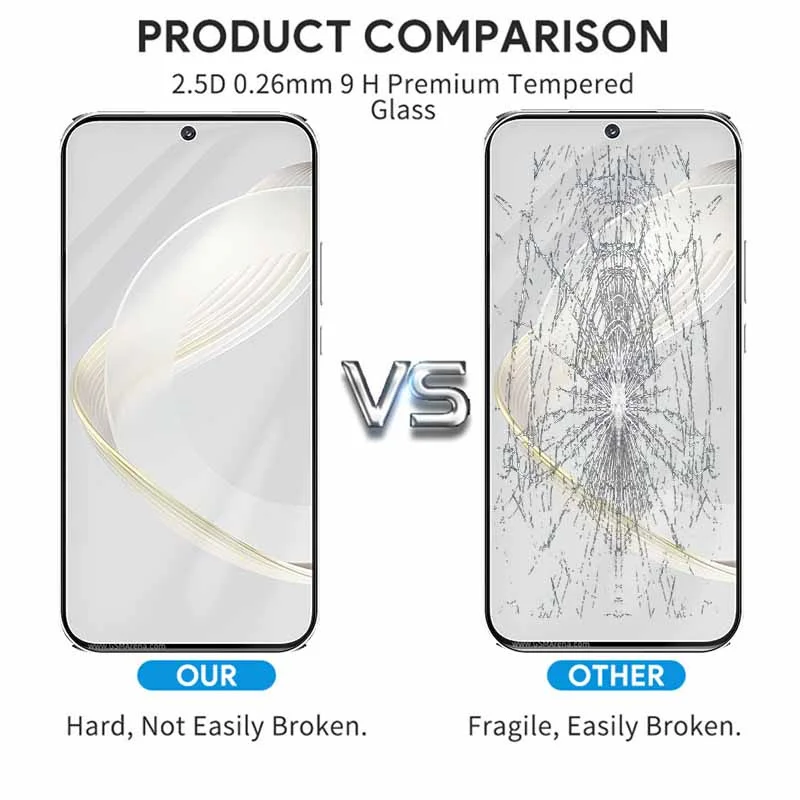 3 шт. защитный стеклянный чехол для Huawei nova 11 4G HD закаленная пленка nova11 6 7 дюйма