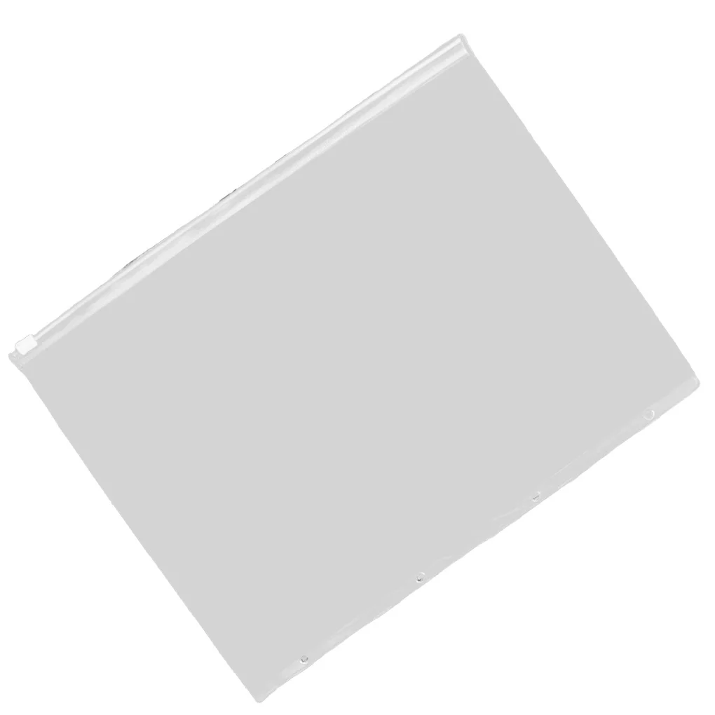 

10 шт., прозрачные водонепроницаемые контейнеры на молнии для хранения документов