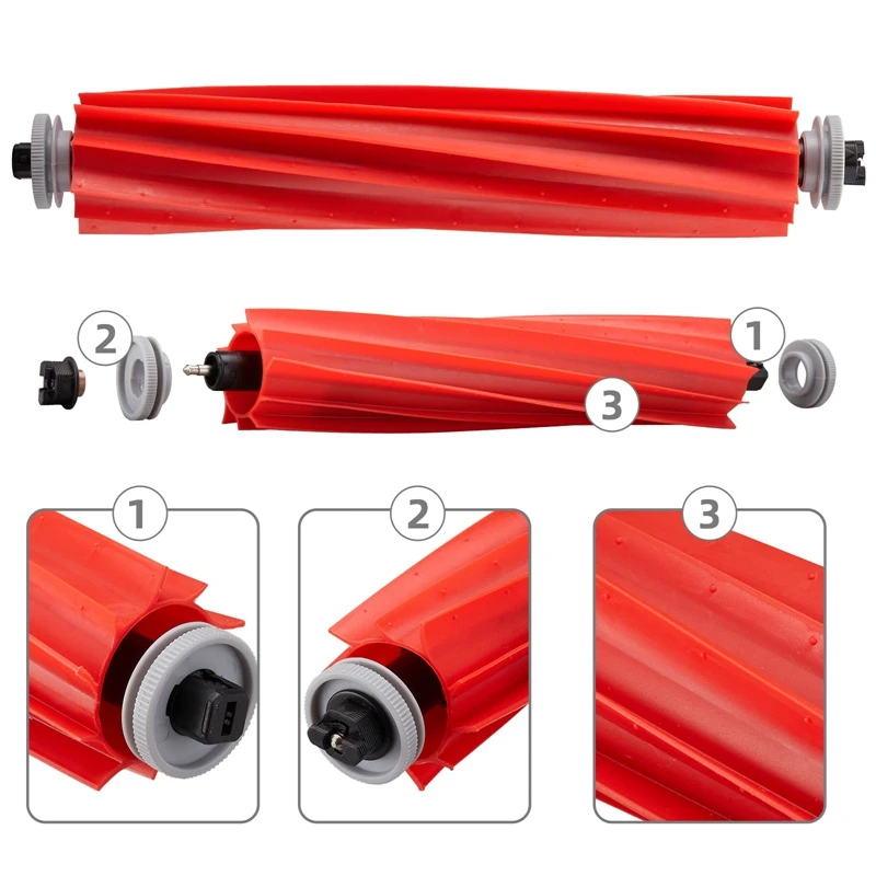 

Suitable For Shark Sweeping Robot AV2501AE/AV2502AE Main Piping Brush Accessories Filter Filter Core