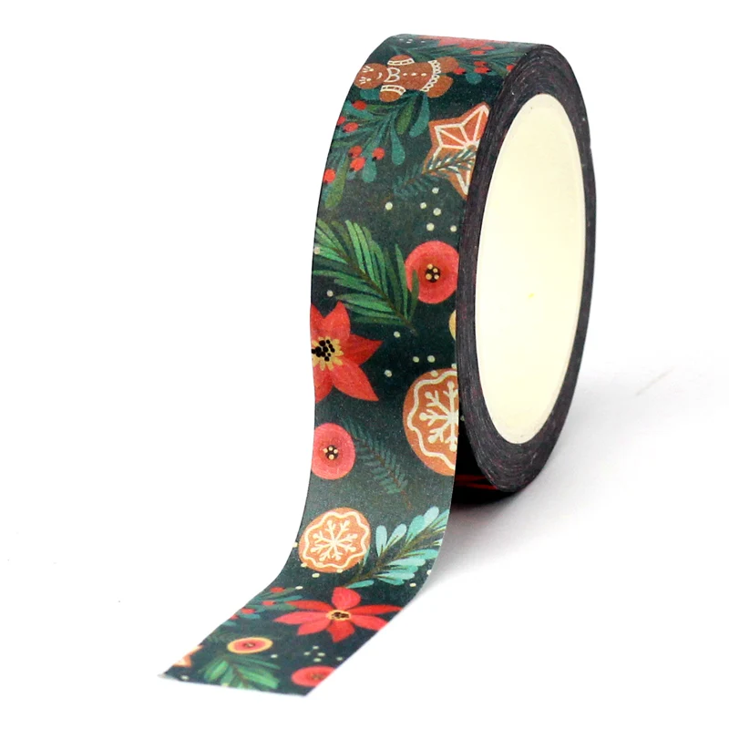 

GREATHOPE WASHI TAPE Рождественская ленточка 10 м