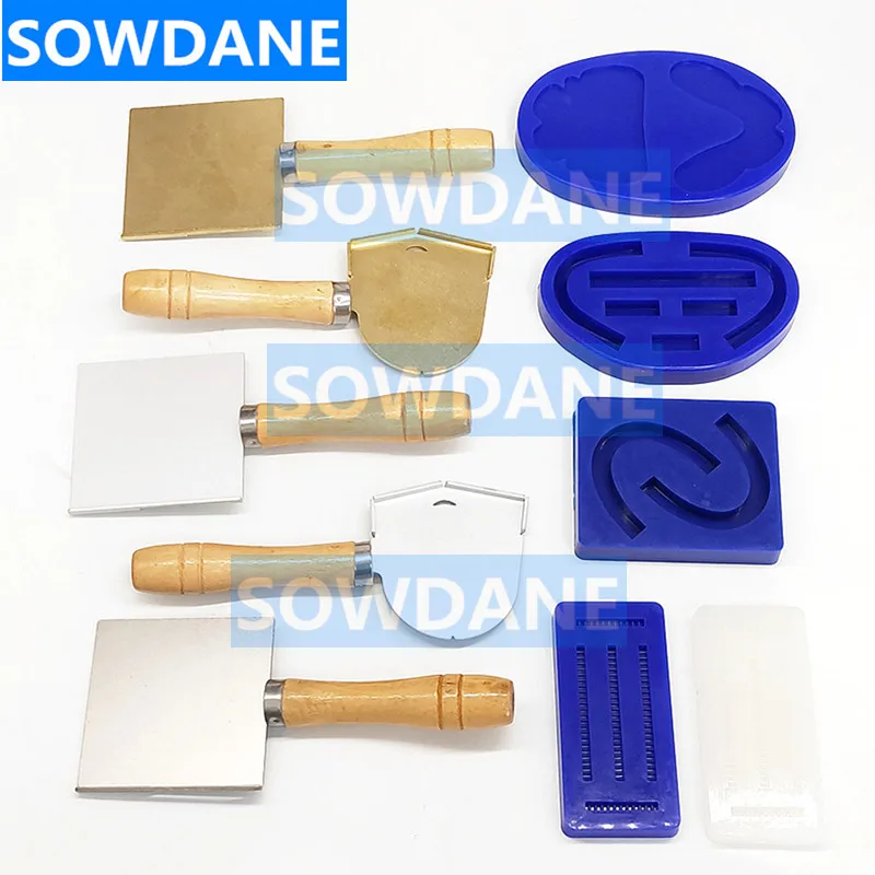 

Dental Silicone Rubber Wax Rim Mold Bite Block Individual Tray Implant Molding Mould Dental technician Wax Spade Shovel Lab Tool