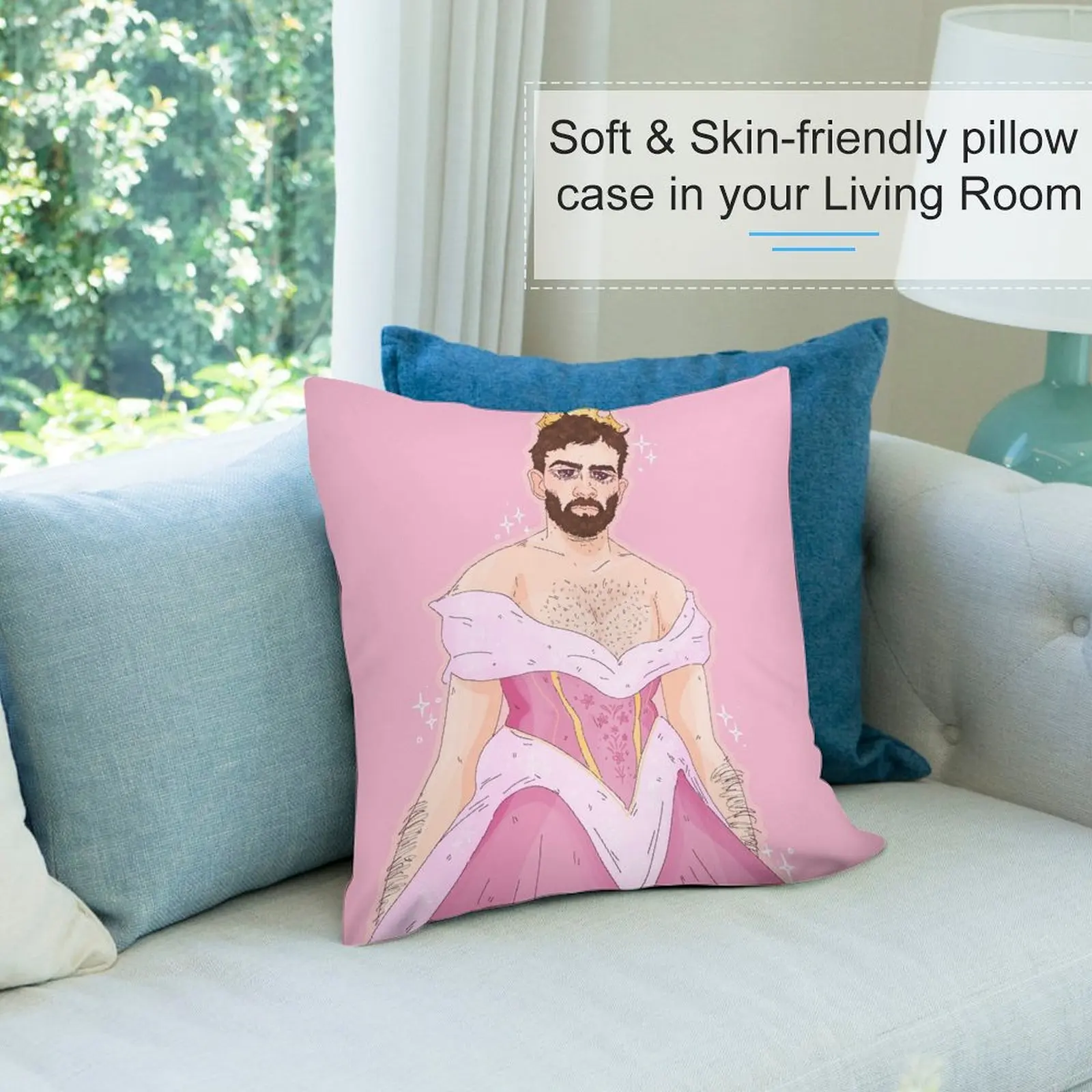 Декоративная подушка принцессы Хасанаби наволочка роскошная подушки декор для