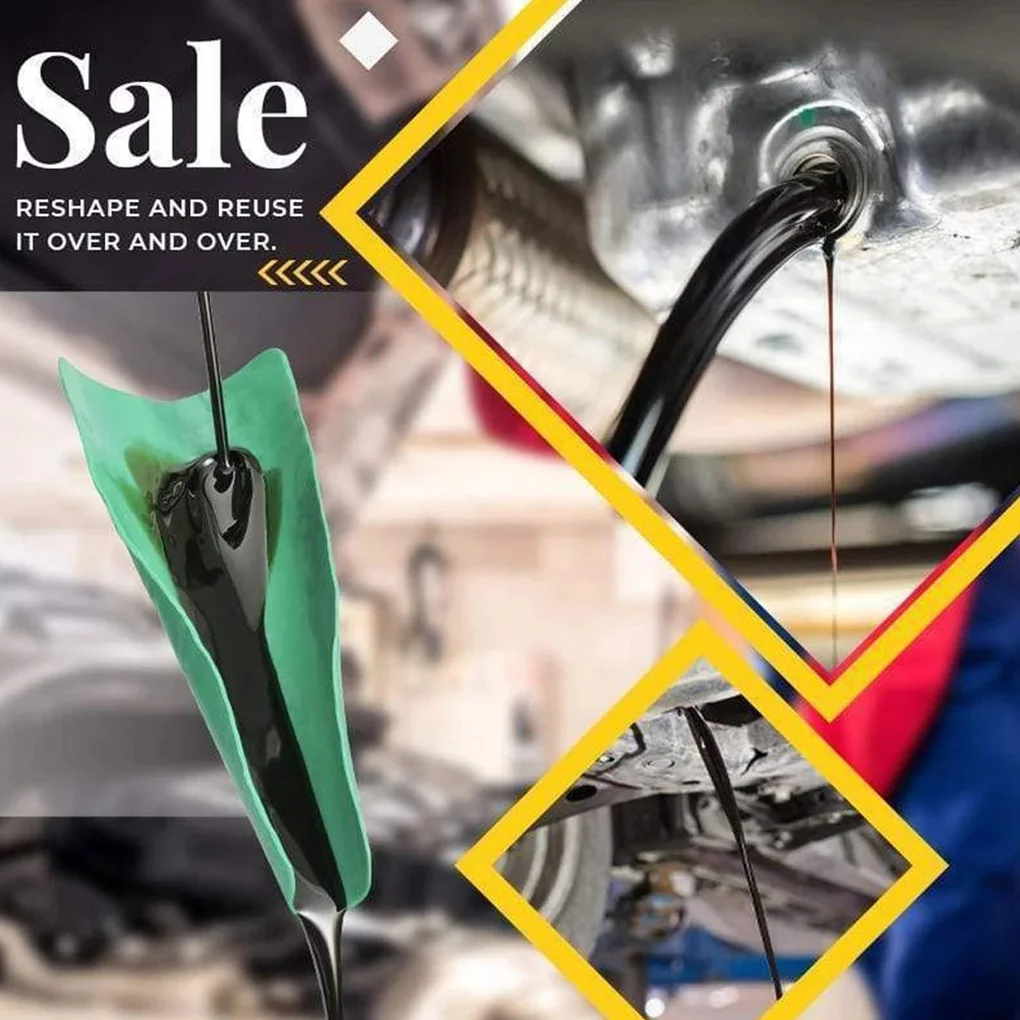 

Гибкая Складная воронка для заправки масла, восстановленная масляная Направляющая Пластина для автомобиля, грузовика, лодки, мотоцикла, тр...