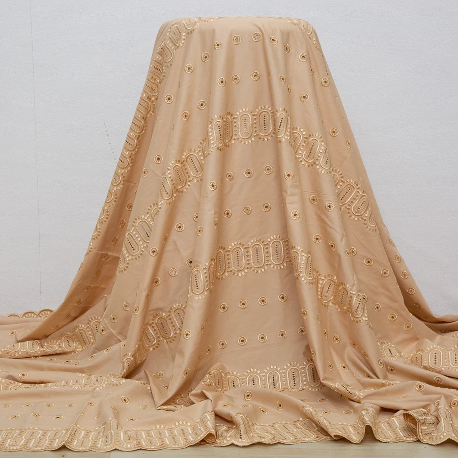 Kalume 2024 новое хлопковое кружево Atiku Material африканская кружевная ткань высокое