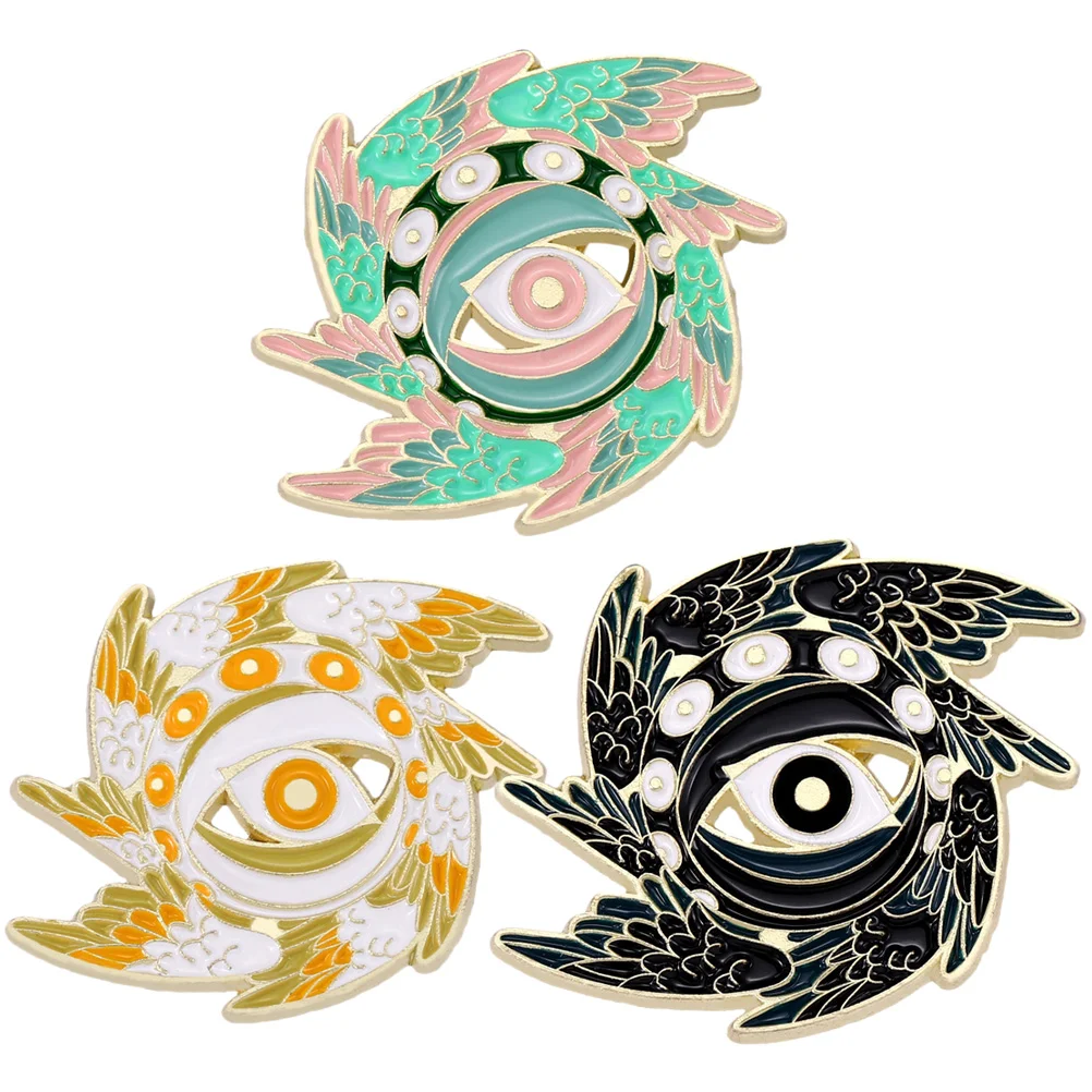 

3 шт., эстетические эмалированные булавки для рюкзаков