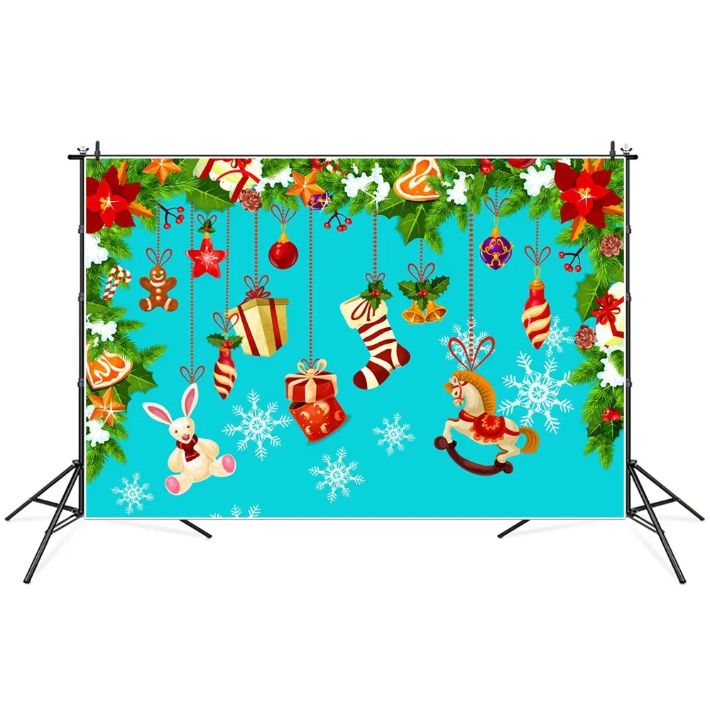 

Фон для фотосъемки с изображением рождественского подарка кулона сосны декорация для вечеринки дома студийная фотобудка фотографические ...