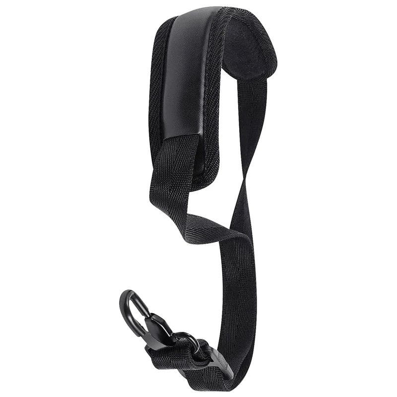

Leather Padded Saxophone Adjustable Neck Strap with Snap Hook for Alto Sax