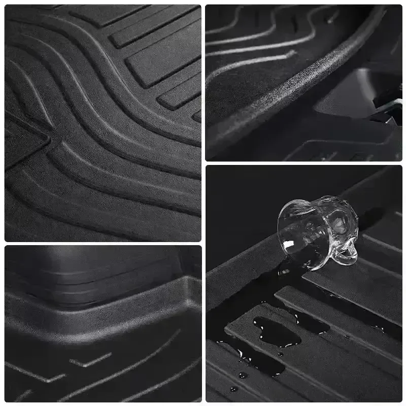 Обновление TPE задние коврики для багажника автомобиля подушечки хранения