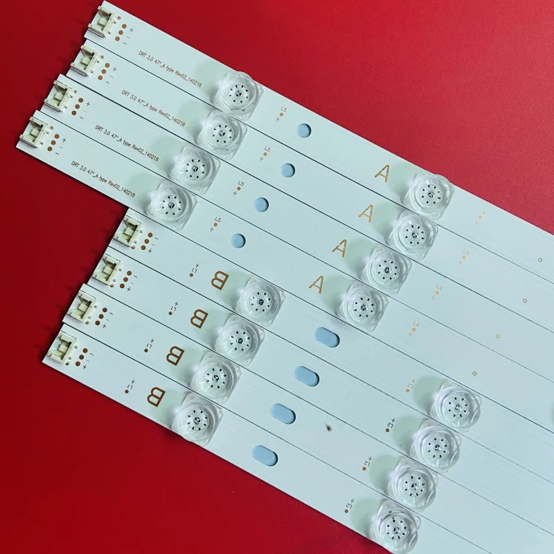 8 шт./комплект лента для подсветки телевизора LG 47LY540S 47LY540H 47LY541H 47LY540S-ZA 47 дюймов