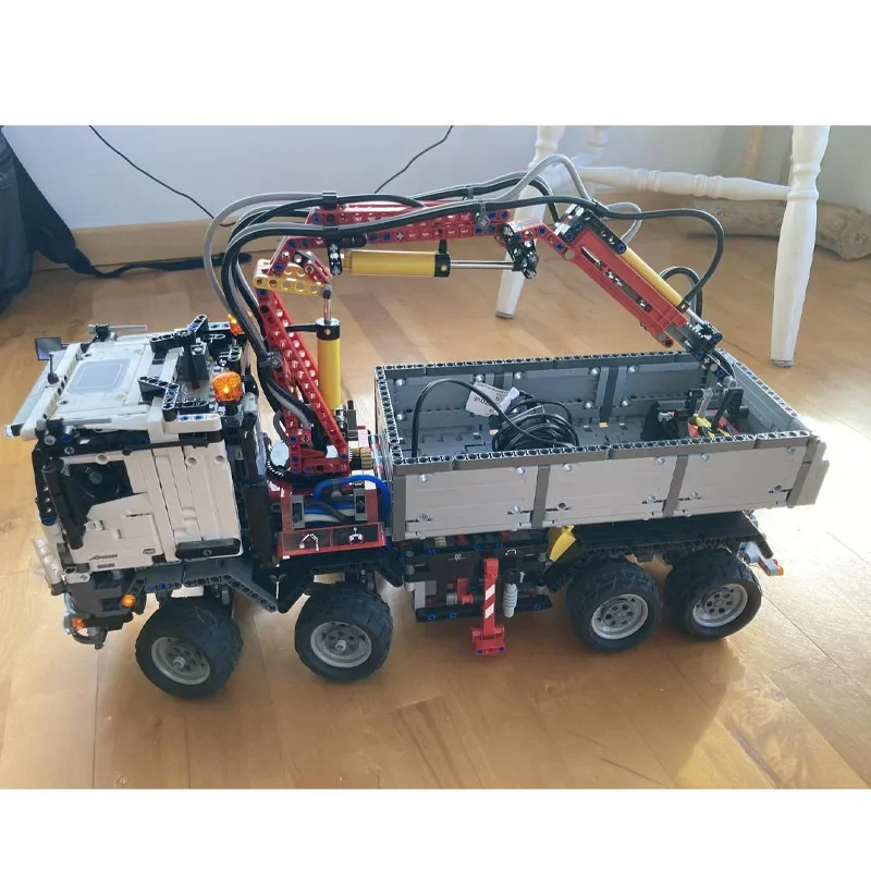 MOC-24674CustomRC 42043 модификация грузового автомобиля строительный блок модель 2807