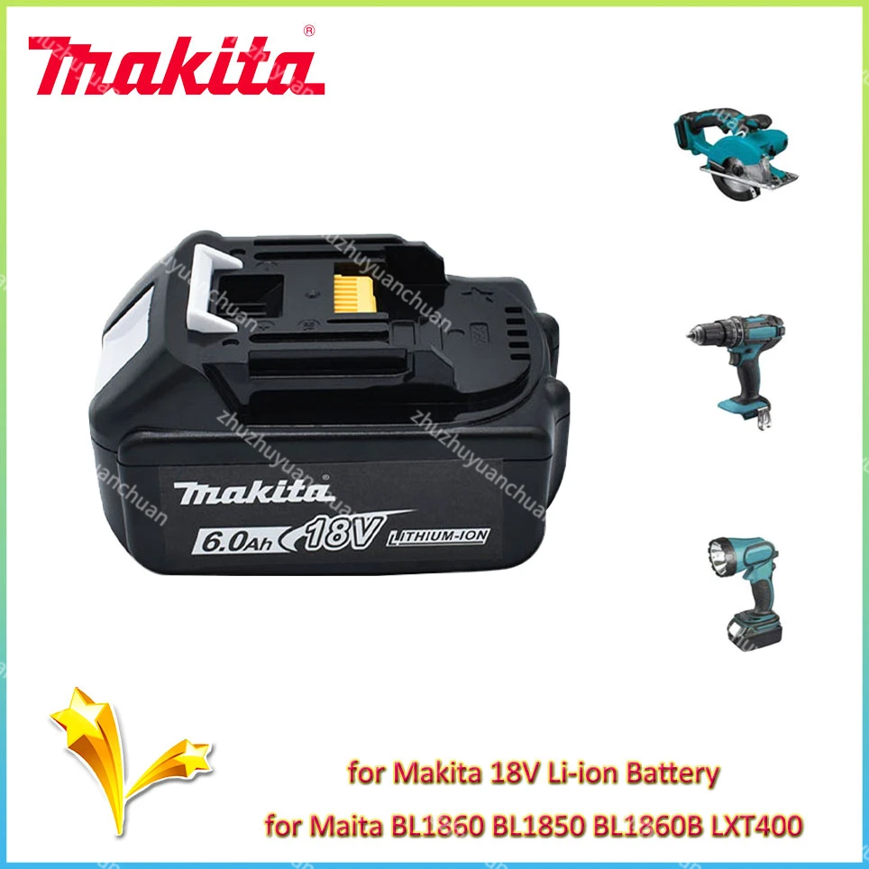 

Makita 18V 6000mAh original li-ion battery For Makita BL1830 BL1815 BL1860 BL1840 Replacement Power Tool Battery