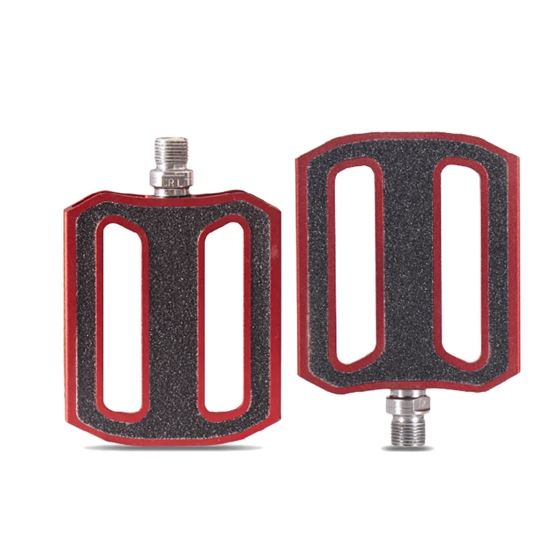 

Педаль для городского велосипеда, нескользящая педаль 9/16 дюймов, матовая алюминиевая подшипниковая педаль, велосипедные аксессуары для BMX, ...