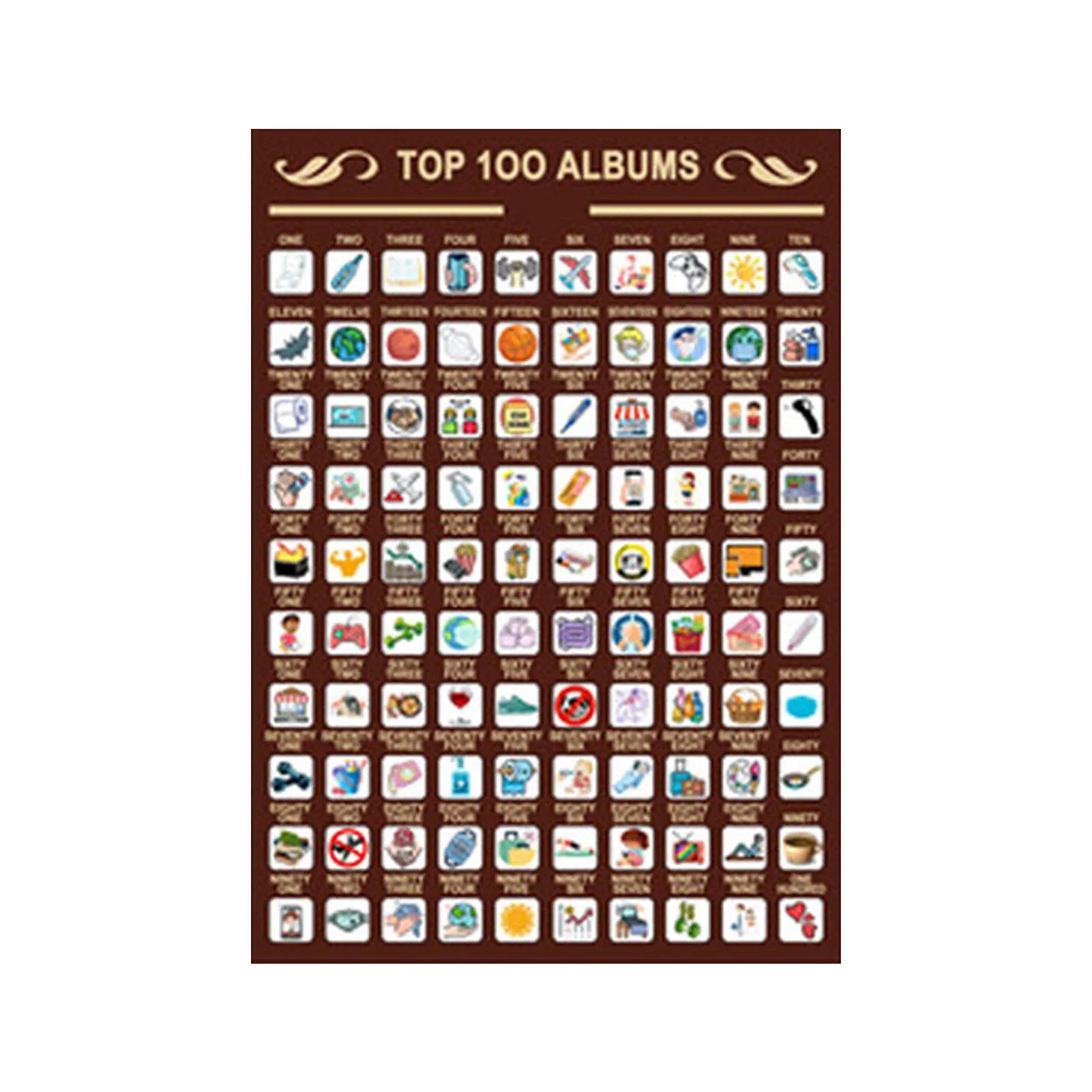 

100 Dates Bucket List Scratch Poster Romantic Dating Time Poster Surprising Gifts For Women Couples Gifts Anniversary Gift Valen