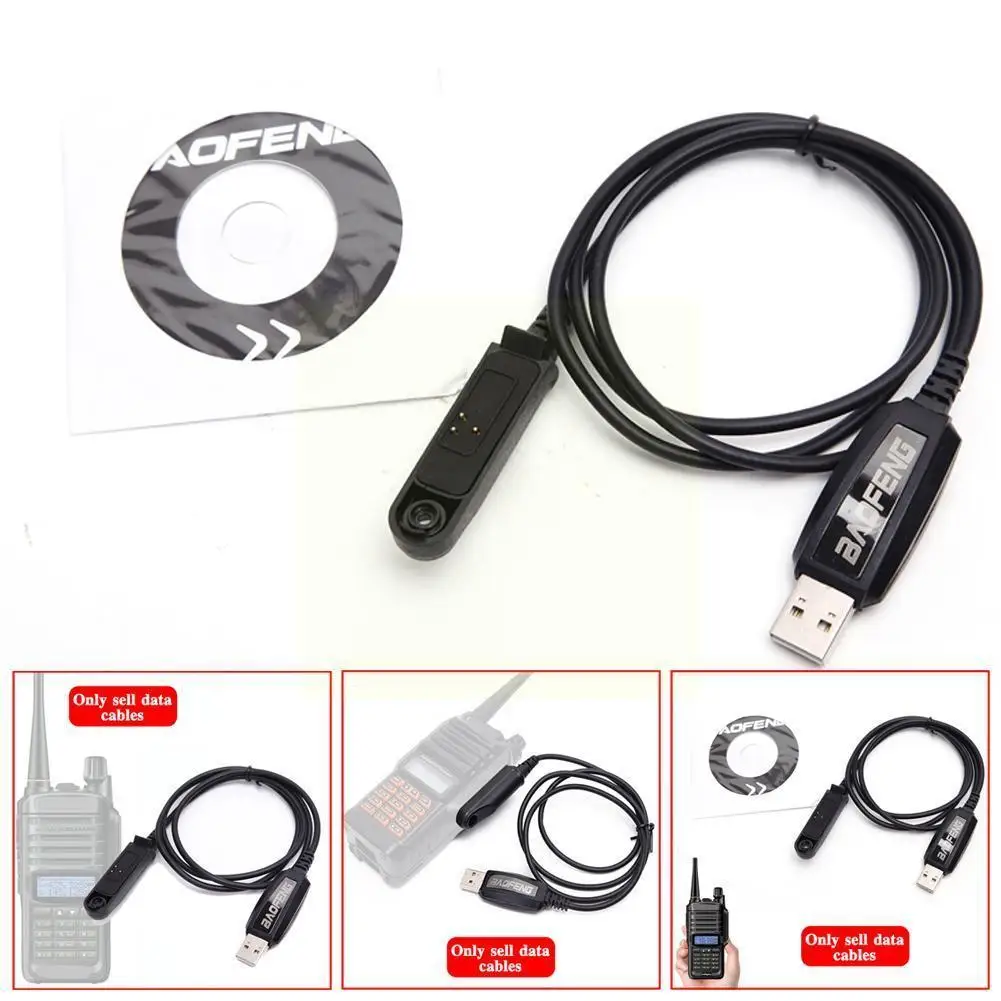 

Новый программируемый Usb-кабель для Baofeng, водонепроницаемый двухсторонний радиоприемник Uv-xr, Uv-9r Mate Uv-9r, Walkie Talkie W3y7