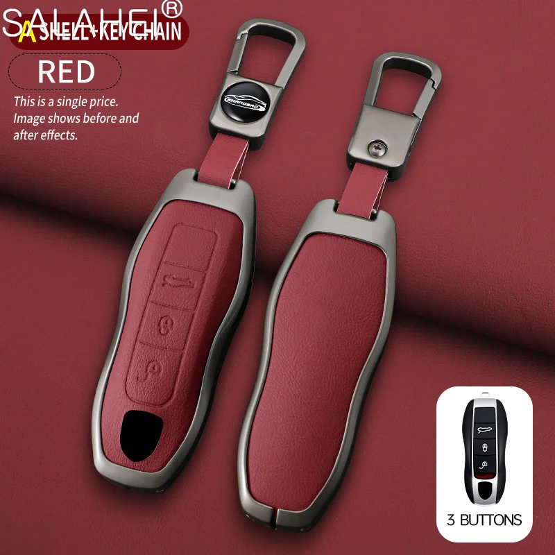 Корпус для автомобильного ключа из цинкового сплава Porsche Panamera Cayenne 971 911 991 9YA Macan