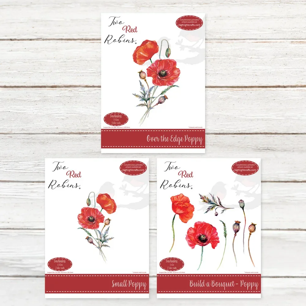 Металлические Вырубные штампы с маленьким маком зеркальное украшение шаблон для