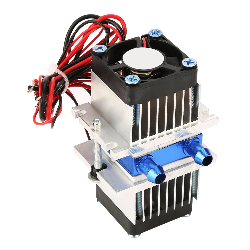 

DIY Semiconductor Thermoelectric Cooler Peltier Refrigeration Water Cooling Device 120W Semiconductor