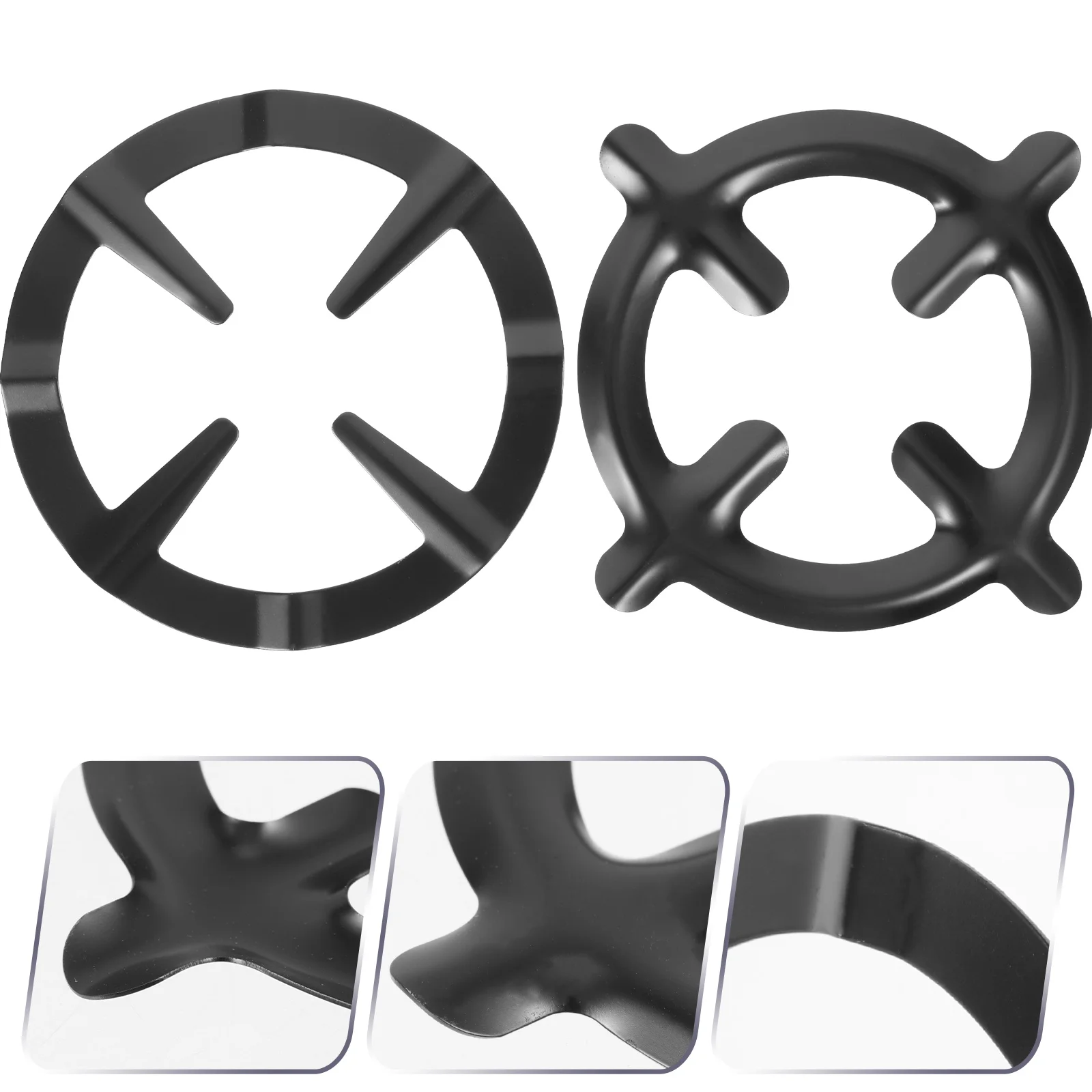 

2pcs Pans Outdoor Kitchen Stove Accessories Heat Diffuser For Gas Stove Grate Plate Simmer Pot for House Kitchen Pan Pot