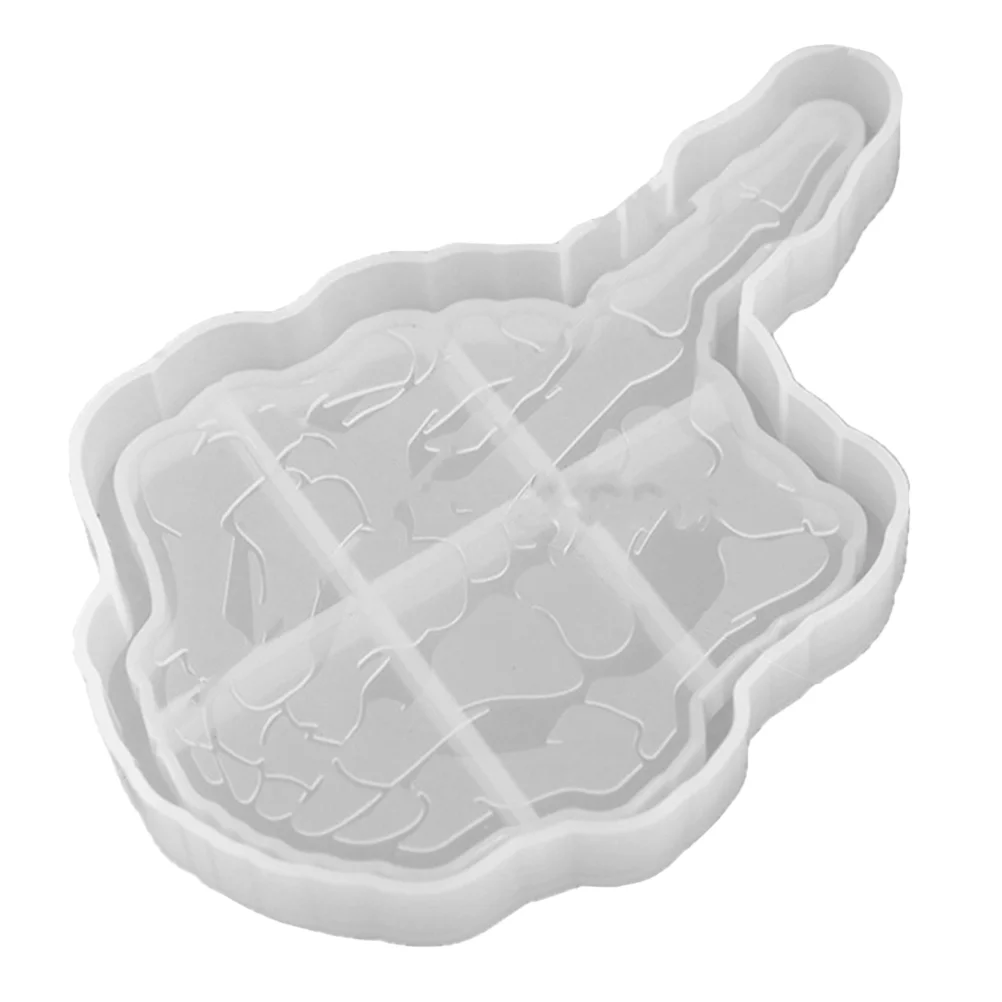 

Molds Resin Silicone Tray Coaster Diy Casting Epoxy Square Practical Mold Box Mould Stylish Beautiful Crystal Serving Craft Dish