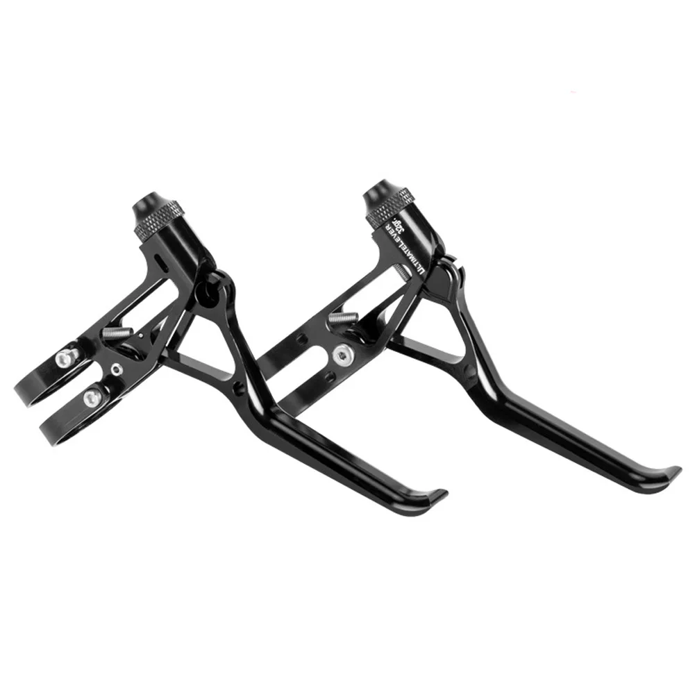 

Spare Brake lever Road bike Ultralight V type 1 pair Aluminum alloy Bicycle Brake Handle Brake parts CNC Durable
