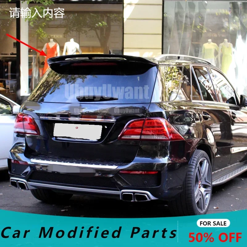 

Спойлер на багажник для Mercedes-Benz GLE (W166) 2014-2018, GLE350, GLE400, ML350, ML400, спойлер из АБС-пластика
