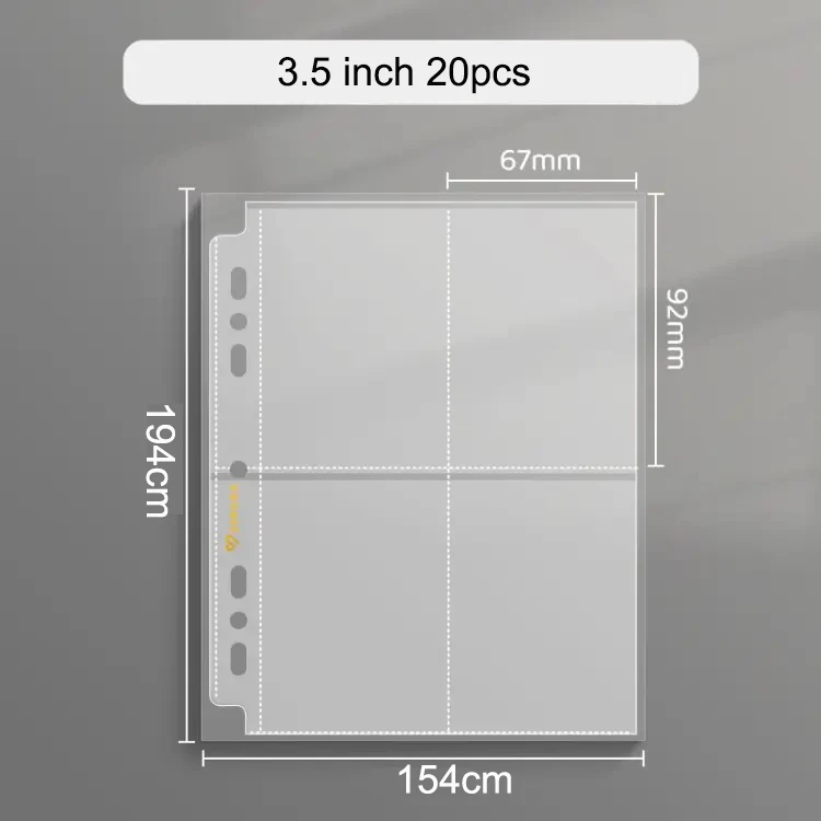 

Фотоальбом для карточек Kpop белый фиолетовый