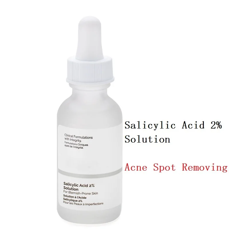 

Salicylic Acid 2% Solution Essence 30ml Acne Spot Removing Shrink Pores Oil-Control Brighten Face Skin Makeup Serum